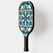 Marokkaanse mozaïeken pickleball paddle (Links)