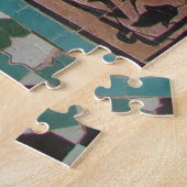 marokkaanse mozaïekkunst legpuzzel (Zijkant)