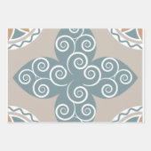 Marokkaanse mozaïeklantaarns Dragonfly Inpakpapier Vel (Voorkant 3)