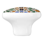 Marokkaanse mozaïekstijlknoppen keramische knop (Zijkant)