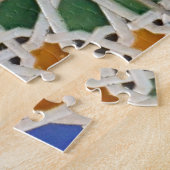 Marokkaanse mozaïekzaag Puzzle Legpuzzel (Zijkant)