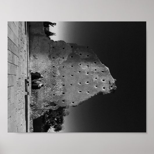 Marokkaanse muur poster (Voorkant)