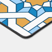 Marokkaanse naadloze patroon mozaïeken bureaumat (Hoek)