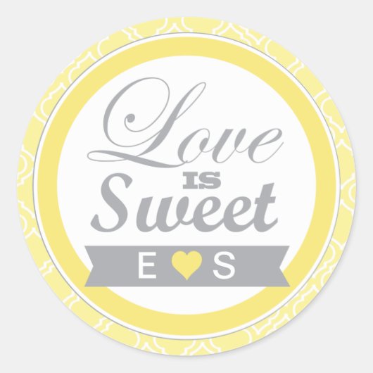 Marokkaanse Patroon Favor Stickers (Voorkant)