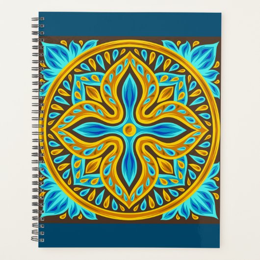 Marokkaanse patroonplank planner (Voorkant)