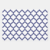 Marokkaanse Quatrefoil DIY Kleuren Inpakpapier Vel (Voorkant)