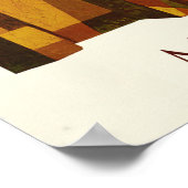 Marokkaanse reisposter poster (Hoek)