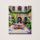 Marokkaanse Riad Puzzel Legpuzzel (Verticaal)