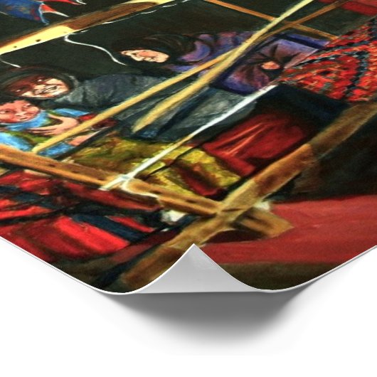 Marokkaanse ringweerders poster (Hoek)