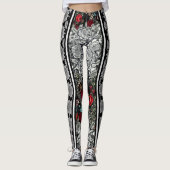  Marokkaanse Roos Leggings (Voorkant)