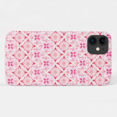 Marokkaanse roze tegel waterverf Case-Mate iPhone case (Achterkant (horizontaal))