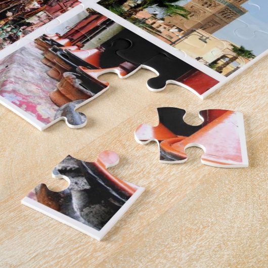 marokkaanse scènes legpuzzel (Zijkant)