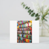 Marokkaanse schoenen briefkaart (Staand voorkant)