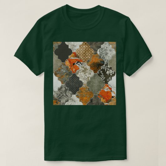 Marokkaanse Sinaasappel olievlek T-shirt (Design voorkant)