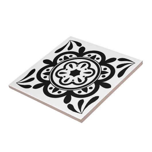 Marokkaanse Sjabloon Tegeltje (Zijkant)