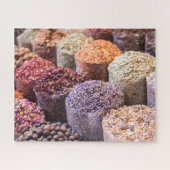 Marokkaanse Soep Dried Flowers & Spices Display Legpuzzel (Horizontaal)