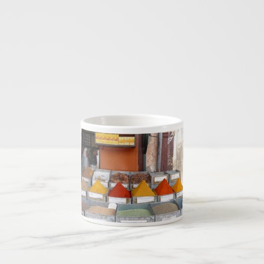 Marokkaanse specerijen espresso kop (Voorkant)