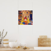 Marokkaanse specerijenmarkt, levendige, exotische  poster (Keuken)