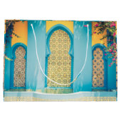 Marokkaanse stijl - Gift Bag Groot Cadeauzakje (Achterkant)