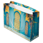 Marokkaanse stijl - Gift Bag Groot Cadeauzakje (Achterkant Gekanteld)