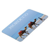 marokkaanse strandkamelen magneet (Linkerzijde)