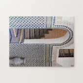 Marokkaanse stuitdeuren legpuzzel (Horizontaal)