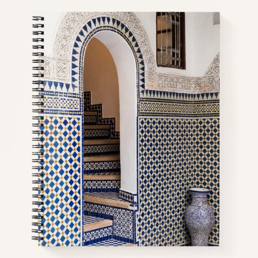 Marokkaanse stuitdeuren notitieboek (Voorkant)