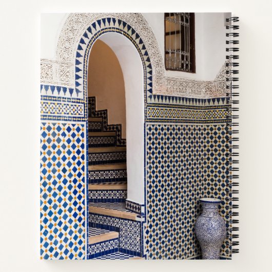 Marokkaanse stuitdeuren notitieboek (Achterkant)