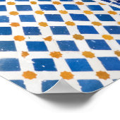 Marokkaanse stuitdeuren poster (Hoek)