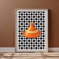 Marokkaanse Tagine Pot met Geometrisch Patroon