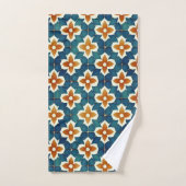 Marokkaanse tegel bad handdoek (Handdoek)