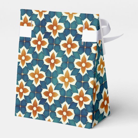 Marokkaanse tegel bedankdoosjes (Achterkant)