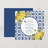 Marokkaanse Tegel | Citroen Citrus Vrijgezellenfee Kaart (Voorkant / Achterkant)