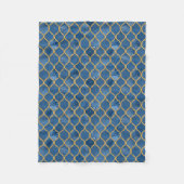 Marokkaanse tegel - Denemarken Fleece Deken (Voorkant)