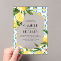 Marokkaanse Tegel en Citroenen Mediterrane Bruilof