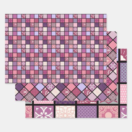 MAROKKAANSE TEGEL INPAKPAPIER VEL (Set)