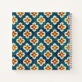 Marokkaanse tegel notitieboek (Achterkant)