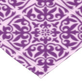 Marokkaanse tegel - paars en orchidee tafelkleed (Gekanteld)