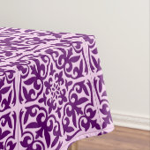 Marokkaanse tegel - paars en orchidee tafelkleed (Voorbeeld)