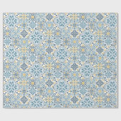 Marokkaanse tegel patroon cadeau inpakpapier (Vlak)