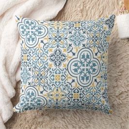 Marokkaanse tegel patroonwerpkussen kussen
