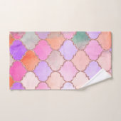 Marokkaanse Tegel Pattern Bath Towel Set Bad Handdoek (Handdoek)
