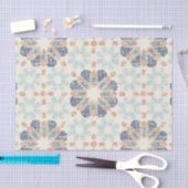 Marokkaanse tegel - Periwinkle Tissuepapier (Craft)