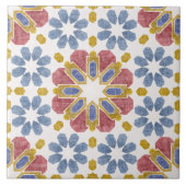 Marokkaanse tegel tegeltje (Voorkant)