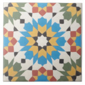 Marokkaanse tegel tegeltje (Voorkant)