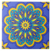 Marokkaanse tegel tegeltje (Voorkant)