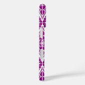 Marokkaanse tegels - amethyst paars en wit Case-Mate iPhone case (Achterkant / Rechts)