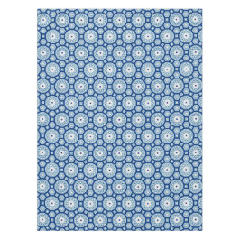 Marokkaanse tegels, blauwe tegel, All-Over Print Tafelkleed