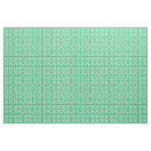 Marokkaanse tegels - groen en wit jade stof (Yard (91,4 cm))