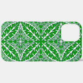 Marokkaanse tegels - groene en witte smaragdvis Case-Mate iPhone case (Achterkant (horizontaal))